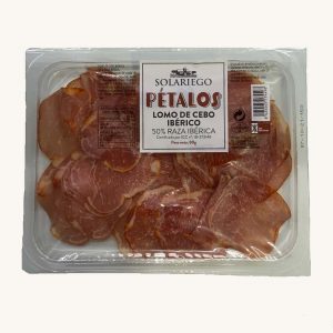 Solariego (Boadas 1880) Pétalos – Lomo (loin) de cebo Ibérico (50%) extra, pre-sliced 80 gr