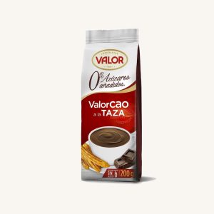 Valor Sugar-free Valorcao, hot chocolate a la taza in powder, bag 200g